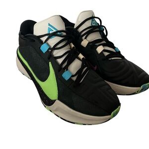 Nike Zoom Freak 5 Black Athletic Sneakers